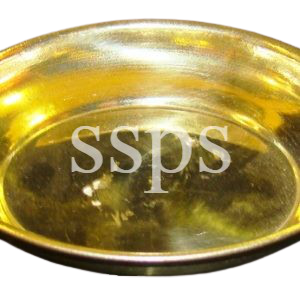 BRASS HALWA PLATE
