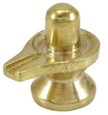 BRASS SHIVALINGAM 500GRMS