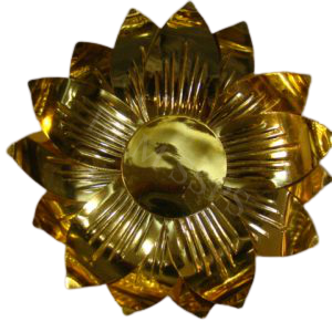 SILVER LOTUS STAND 8 INCH