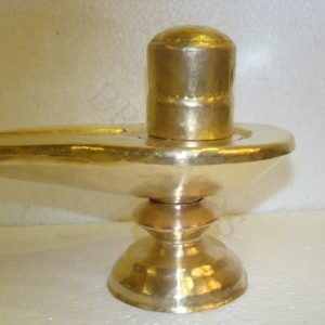 BRASS SHIVALINGAM 8X8