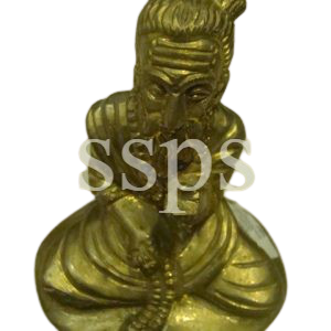 BRASS VEERA BRAHMENDRA SWAMY 3.5X5 INCH