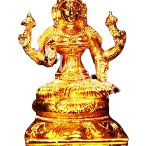 7x5 Inch Brass Gold Polish Lakshmi