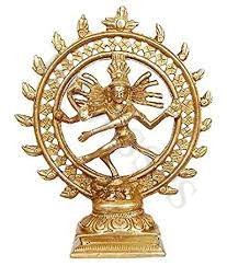 9"X4" INCH BRASS NATARAJAR G/F