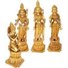 8"X10" INCH BRASS RAMAR SET