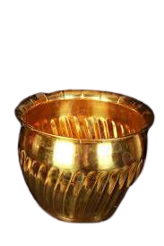 10x8 Inch Brass Handi Shape