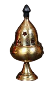 5x3 Inch Brass Nandha Deepam
