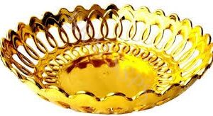 3x6 Inch Brass Plain Bowl