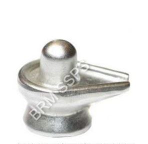 Mercury Shivling (50-60 Gram) Small Thumb Size, Shivlingam Shilvinga para for Temple SPL