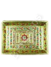 12x8x5 Inch Meenakari Tray