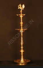 Double Thagali Annam Plain Lamp