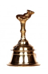 7X3 INCH BRASS POOJA BELL
