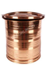 8x10x5 Inch Copper Water Tin