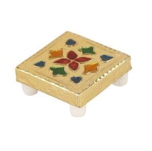 Brass pooja stand mini