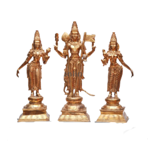 Panchaloha Muruga With Valli Deivani