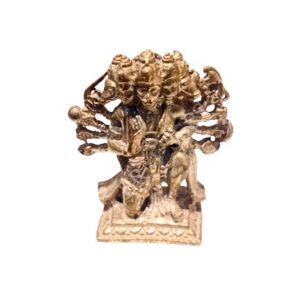 Panchaloha Panchamuki Hanuman Sitting