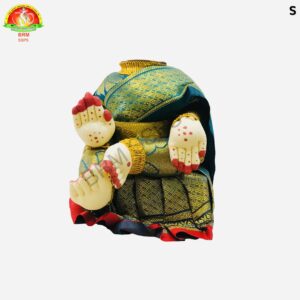 Varalakshmi Ammavari Stand S (Sky Blue and Gold)