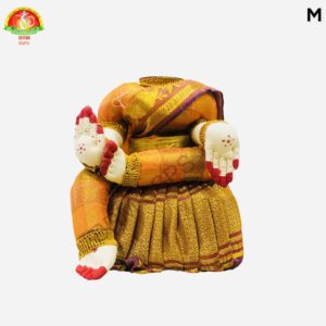 Varalakshmi Ammavari Stand M(Yellow and Gold)