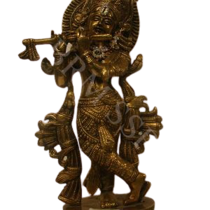 BRASS LORD KRISHNA 3KG