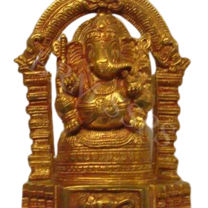 BRASS GANESH VIGRAHAM