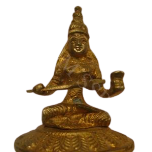 BRASS ANNAPURNA 406GRMS 4INCHS