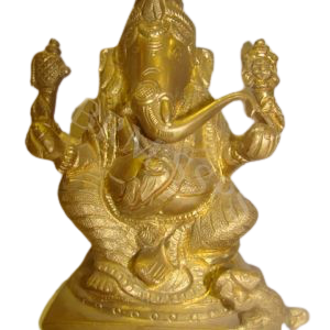 BRASS GANESH VIGRAHAM
