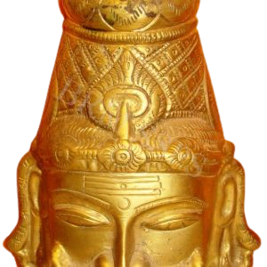 BRASS SHIVA FACE
