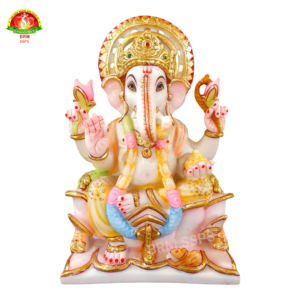 Marble Ganesh idol 9In