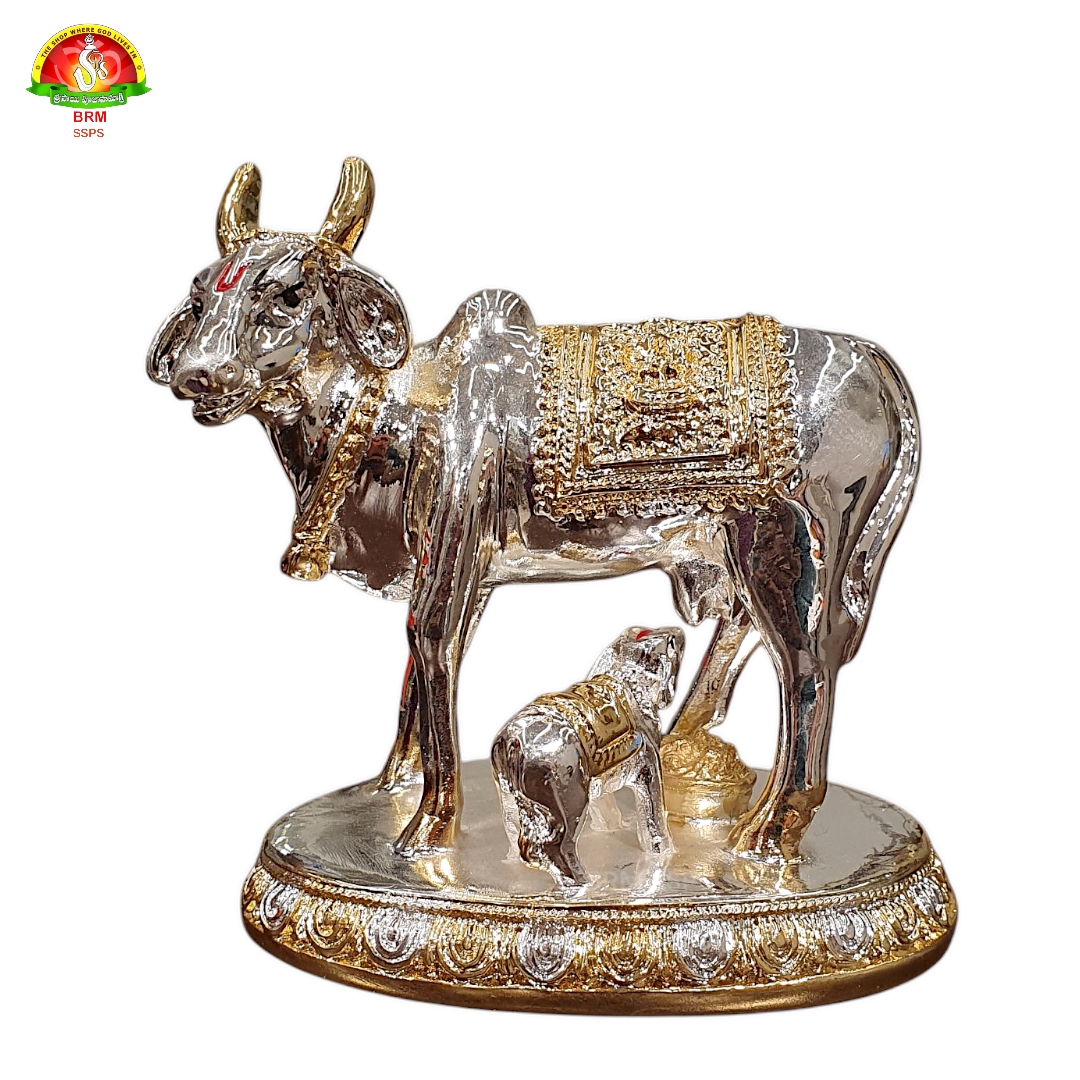 SPl Cow &Colf Silver and Gold plated